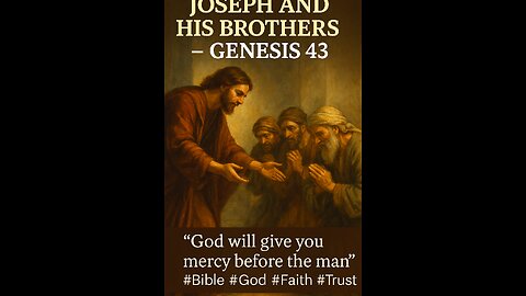 The Journey of Forgiveness: Lessons from Genesis 43