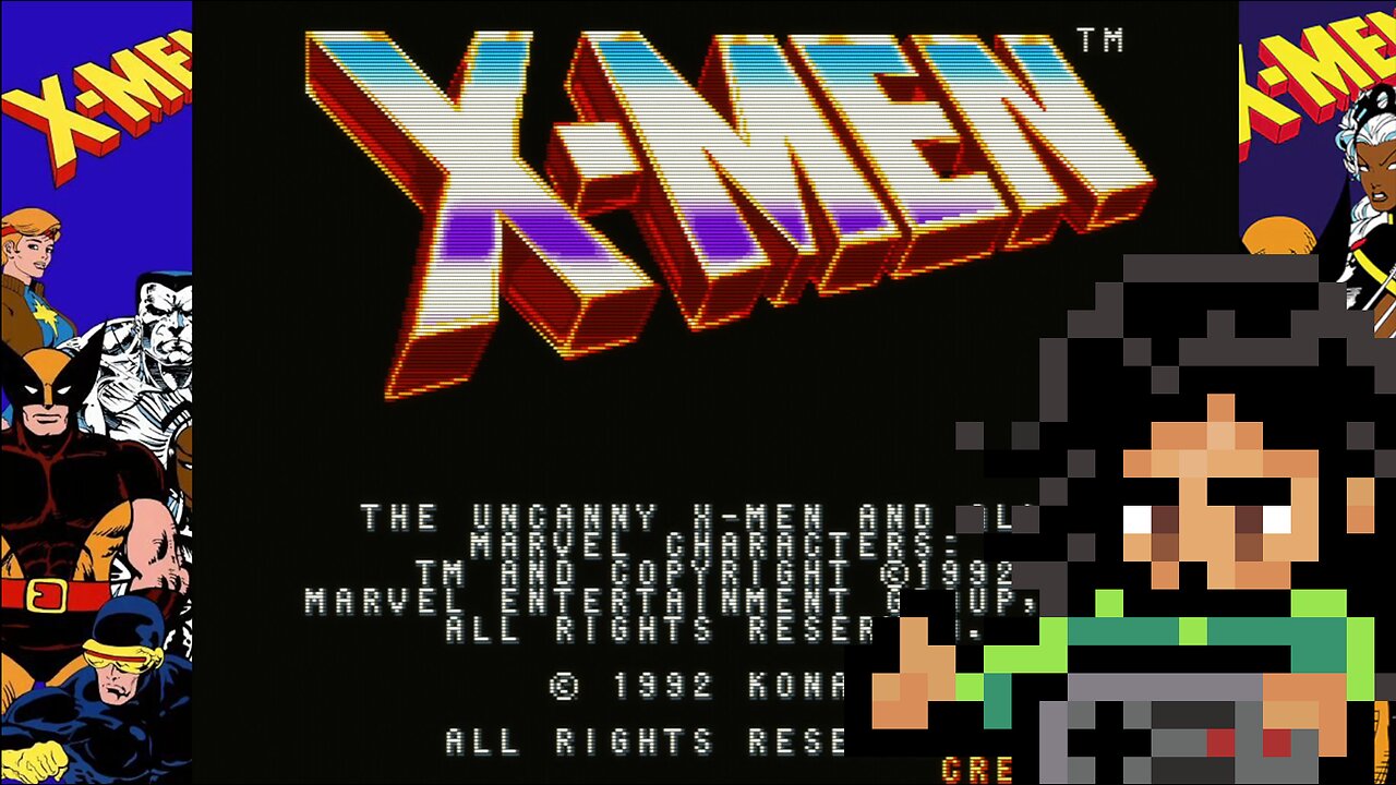 X-Men The Arcade (1992) Playthrough.