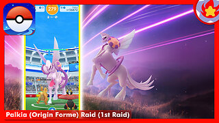 Palkia (Origin Forme) Raid (1st Raid) | Pokemon GO