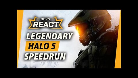 Halo 5 Developer Reacts to Legendary Difficulty Speedrun