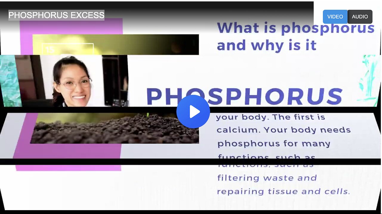 PHOSPHORUS EXCESS