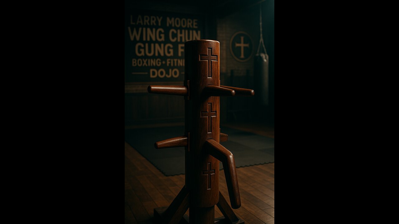Larry Moore Wing Chun Gung FU Wooden Dummy