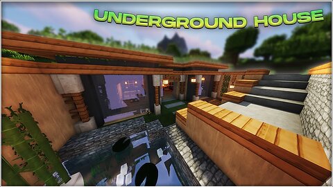 Minecraft: Underground Survival House ( How to Build )