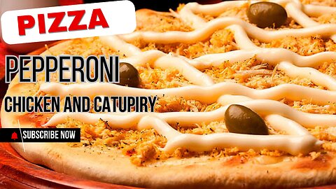 🍕 Half Calabrese, Half Chicken with Catupiry – The Perfect Combo! 🤤🔥