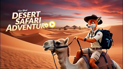 Desert Safari Adventure 🐪 | Camels, Dunes & Oasis with Tiko Bhai