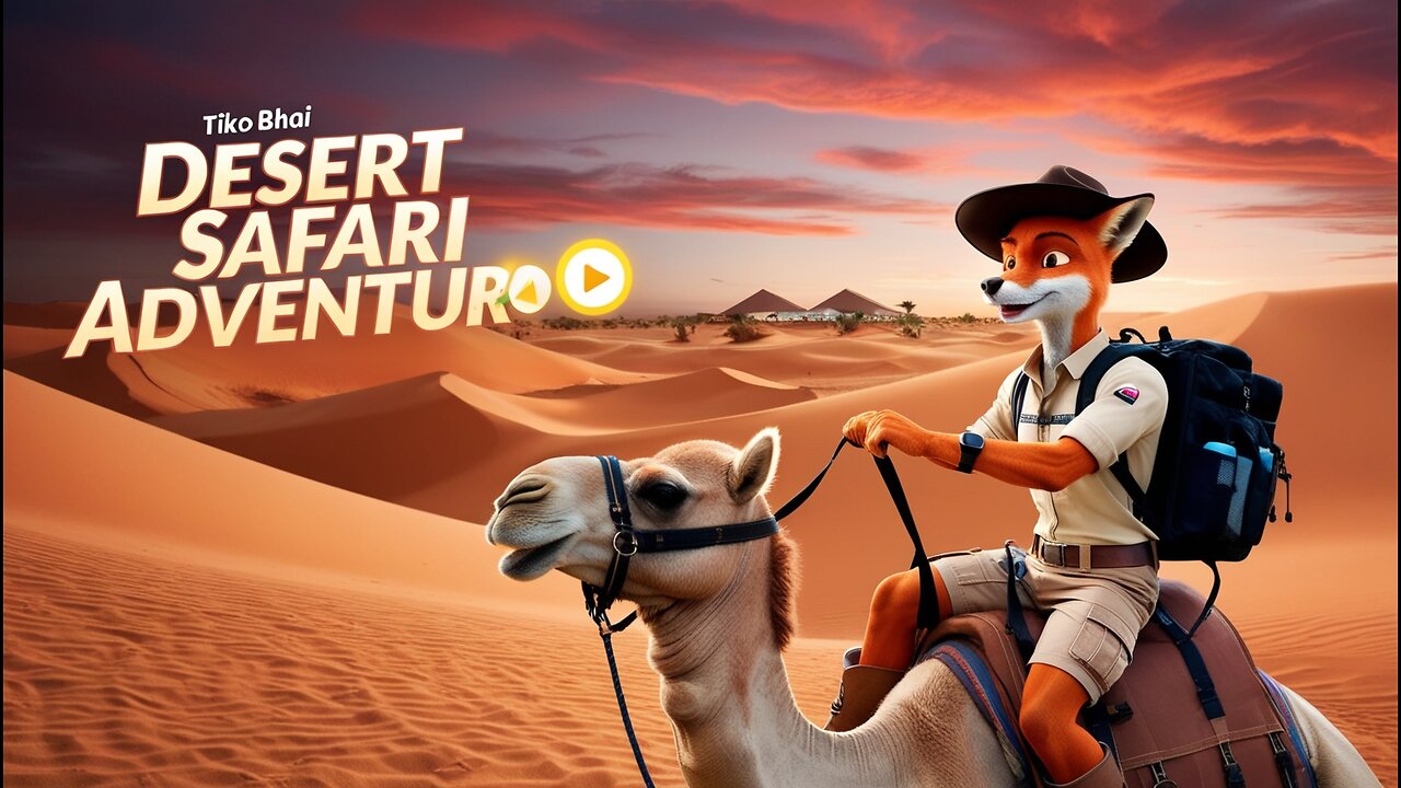 Desert Safari Adventure 🐪 | Camels, Dunes & Oasis with Tiko Bhai