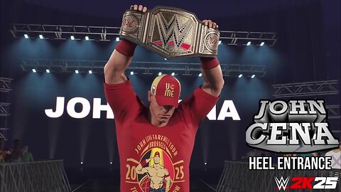 WWE 2k25 Heel John Cena 25 Entrance