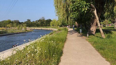 Plimbare in parcul Rozelor, Cluj-Napoca