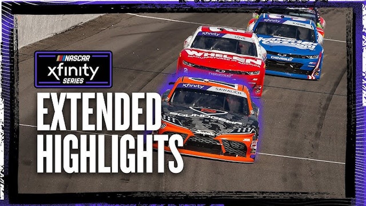 2025 NASCAR Xfinity Series at Rockingham Speedway EXTENDED HIGHLIGHTS (4K)
