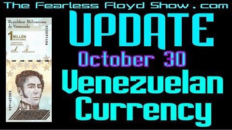 VENEZUELA UPDATE: 10-30-25 [YOU TUBE REMOVED THIS VIDEO]