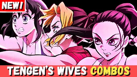 Tengen's Wives INSANE Combos In Demon Slayer Hinokami Chronicles 2