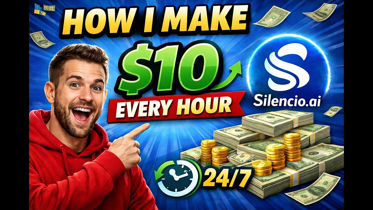 $10 Per Hour Just Using My Voice | Silencio.ai Explained