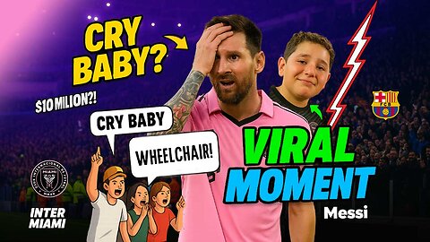 Haters Called Messi a ‘Cry Baby’… Then He Answered 🔥 | Inter Miami