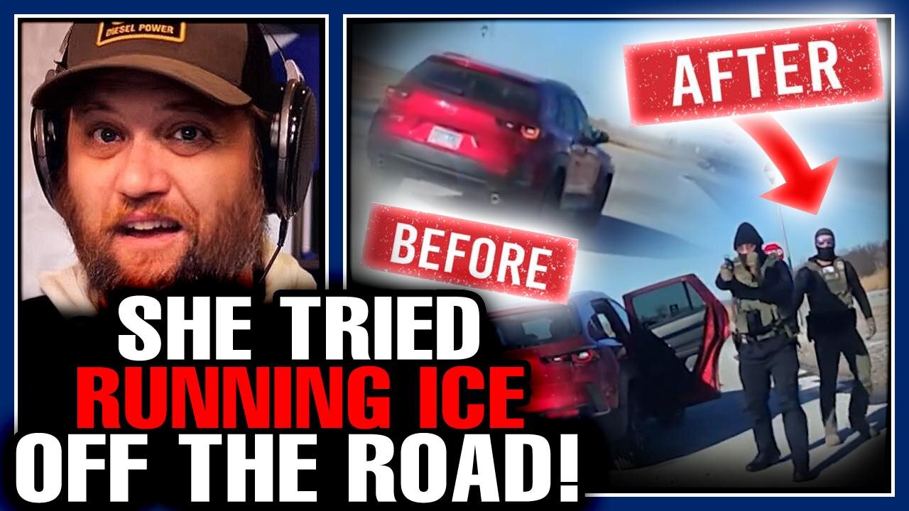 ICE KAREN FINDS OUT! SHE TRIED RAMMING THEM OFF THE ROAD!