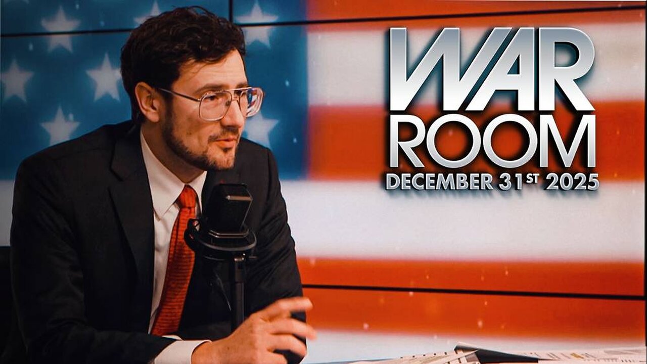 War Room WEDNESDAY FULL SHOW 12/31/25