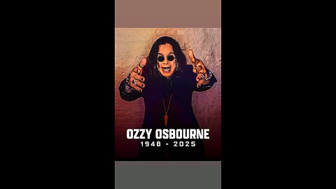 RIP Ozzy Osbourne