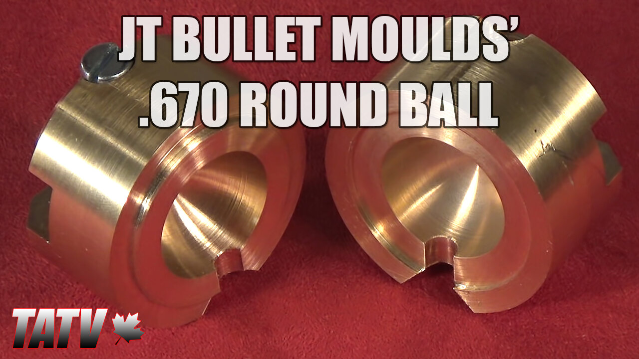 JT Bullet Moulds' .670 Round Ball Mold