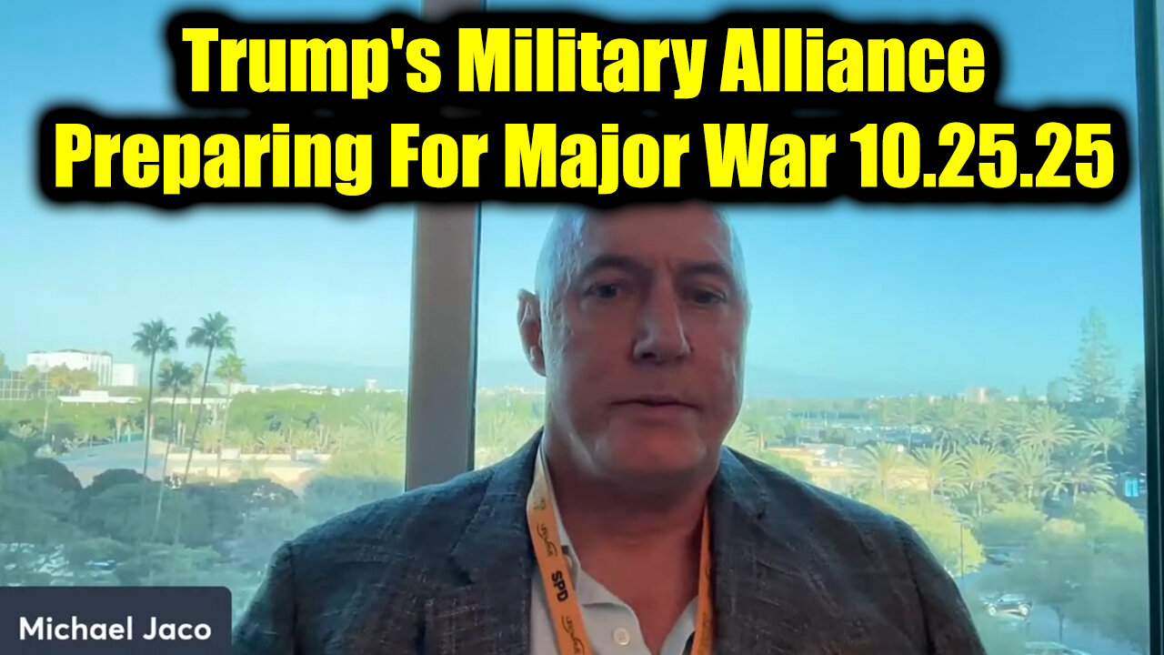 Michael Jaco Dangerous Intel 10.25.25 - We All Know What's Coming