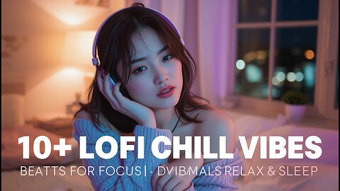 10+ LoFi Chill Vibes 🎧 | Beats for Focus, Relax & Sleep P2
