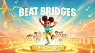 Beat Bridges (Kids Dance Song) | Step-Clap Line