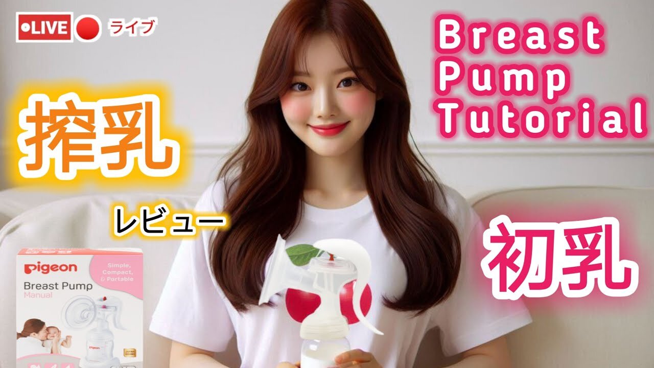 【搾乳機の使い方】搾乳入門！(pigeon搾乳機/Breast Pump Tutorial) #育児#子育て#搾乳