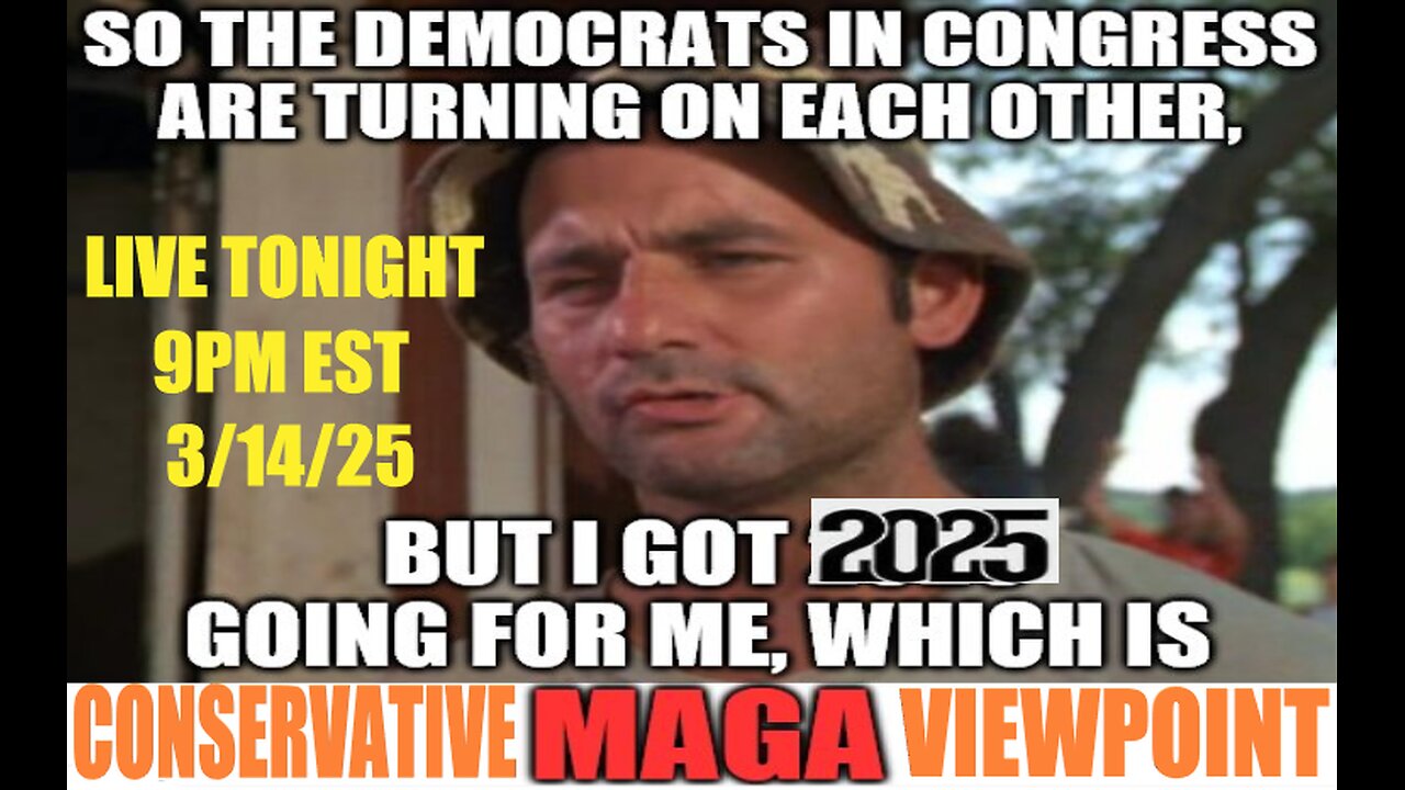 DEMOCRATS ARE SCREAMING AT EACH OTHER! TONIGHT AT 9PM EST ON THE CONSERVATIVE VIVEWPOINT