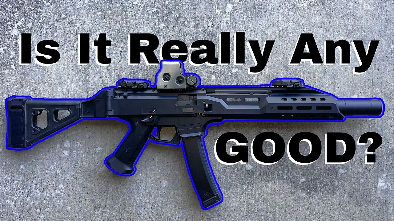 CZ Scorpion EVO 3 S1 -- Is it the Best PDW?