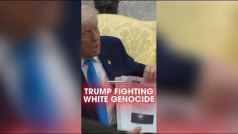 Alex Jones: Trump Confronts South African Leader About White Genocide - 5/21/25
