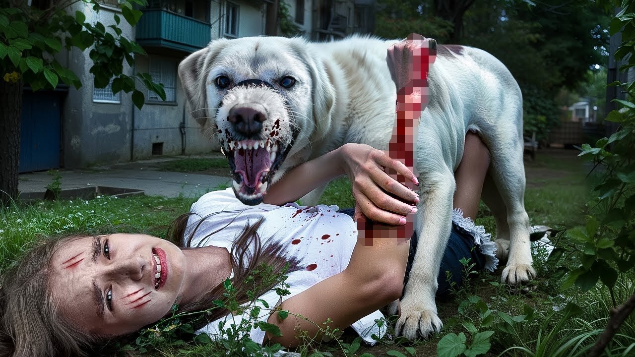 The dog bit me on the nose