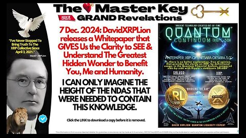 DavidXRPLion Part 2 WHITEPAPER XRP THE GREATEST HIDDEN SECRET EVER! MUST WATCH TRUMP NEWS
