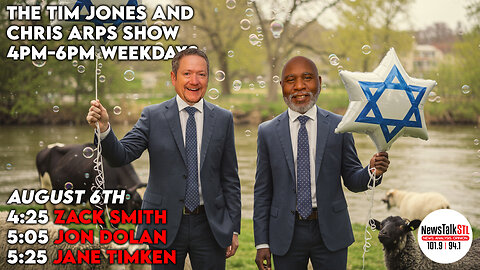 The Tim Jones and Chris Arps Show 08.06.2025 Zack Smith | Jon Dolan | Jane Timken