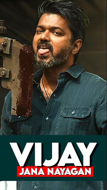 "Vijay’s Jana-Nayagan Trailer is OUT! Hindi Dub Controversy & Epic Performance"