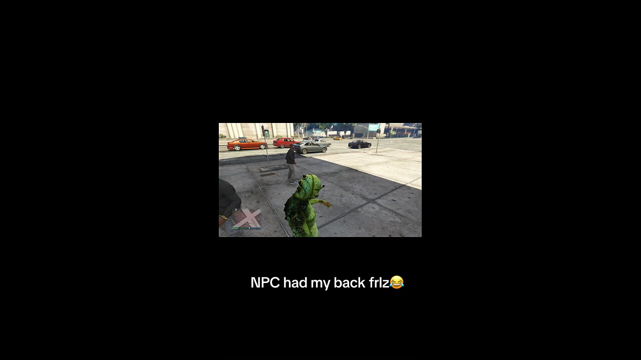 NPC had my back, GTA