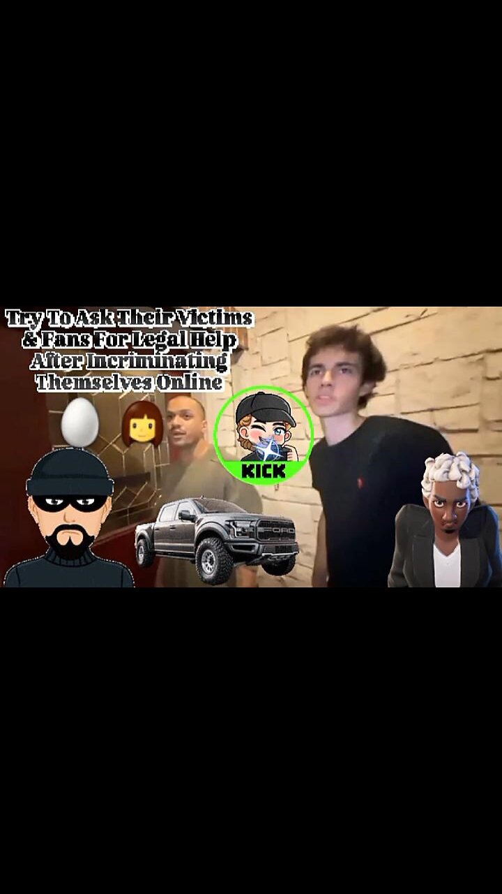 IRL Nuisance Kick Streamers Darius & Squeeze Arrested For Live Burglary