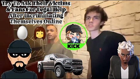 IRL Nuisance Kick Streamers "Darius" & "Squeeze" Arrested For Live Burglary