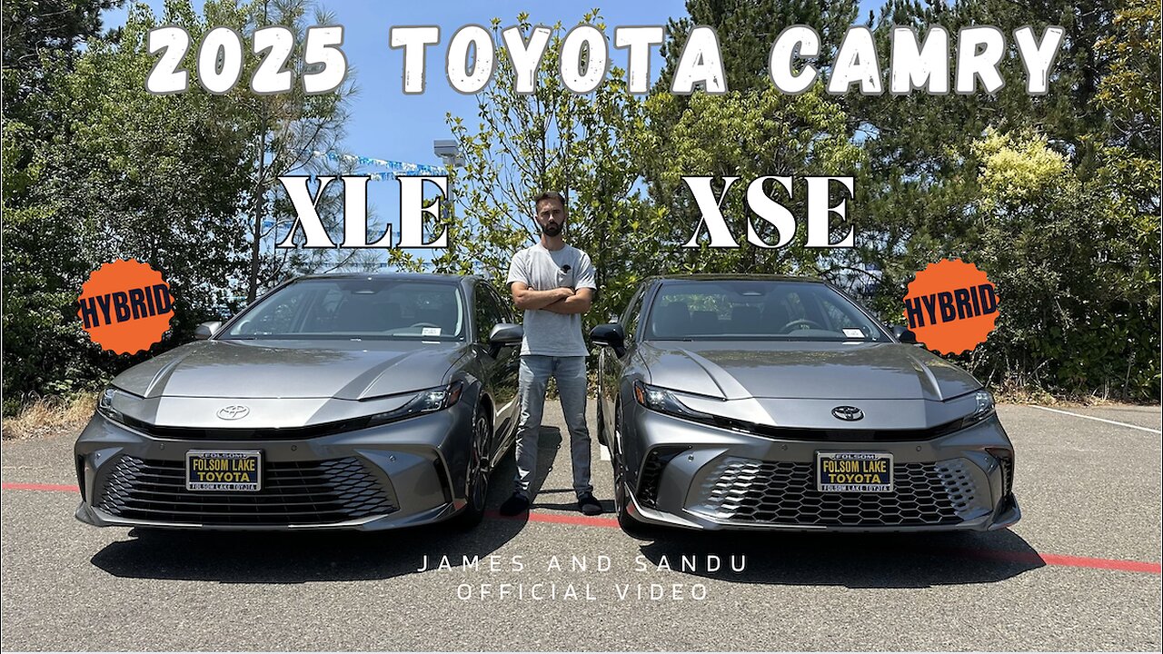 2025 Camry XSE vs XLE. More luxurious or more sporty?
