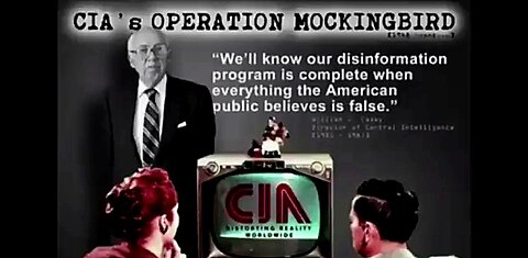 CIA'S MOCKINGBIRD PROGRAMING EVERYTHING YOU BELIEVE IS FAKE AND FRAUDULENT 💥
