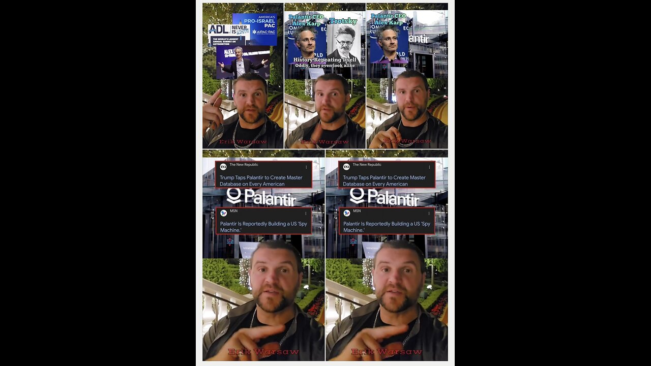 Palantir SCARY STUFF 😨 😳 😬 😫 😐