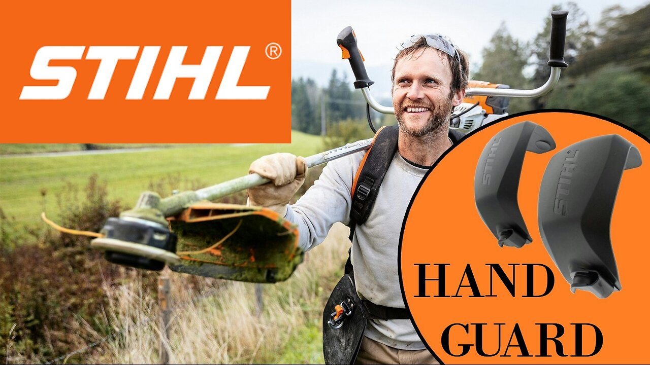 Stihl hand guard for your brushcutter o trimmer. Protect your hands now from stones