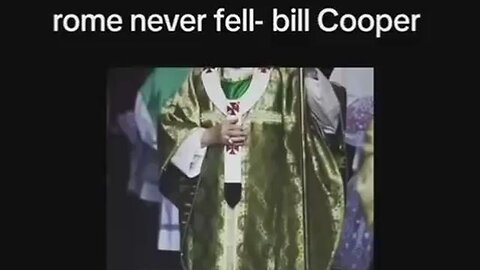 Rome never fell - it became Vatican