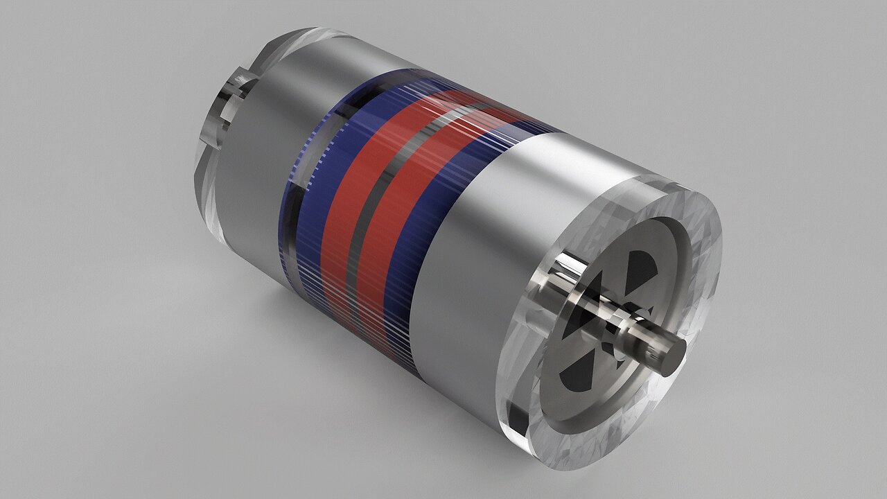 Bushing Hall-effect DC Motor