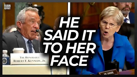 Watch Warren's Face When RFK Jr. Exposes Her Hypocrisy to Her Face