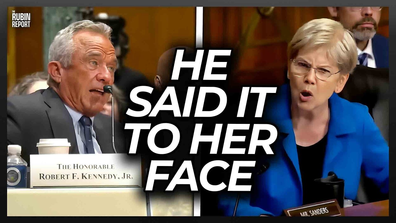 Watch Warren's Face When RFK Jr. Exposes Her Hypocrisy to Her Face
