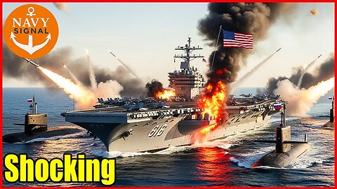 3 Russian Submarines Suddenly Surround US USS Carrier — What on Earth Is Happening US Navy