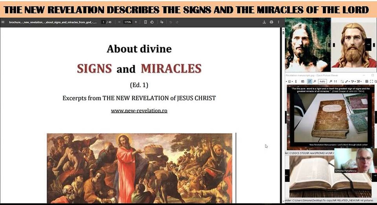 SIGNS AND MIRACLES OF JESUS IN THE NEW REVELATION - PART 1