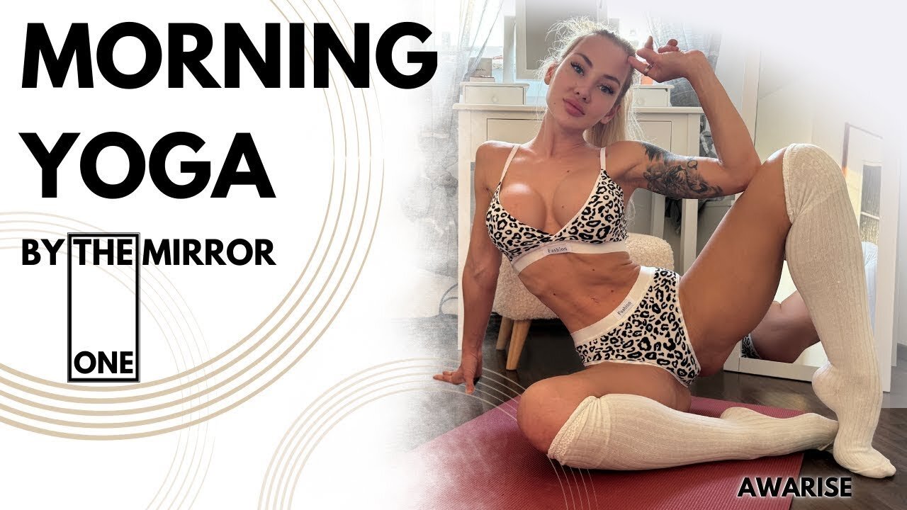 4K Yoga Poses & Deep Stretching 🧘‍♀️✨ | Tight & Comfy Fits 👗🌸
