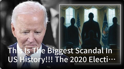 This Is The Biggest Scandal In US History!!! The 2020 Election Was Stolen, Joe Biden Was Never The President, And Now- Right On Time- Sleepy Joe Has Aggressive Cancer