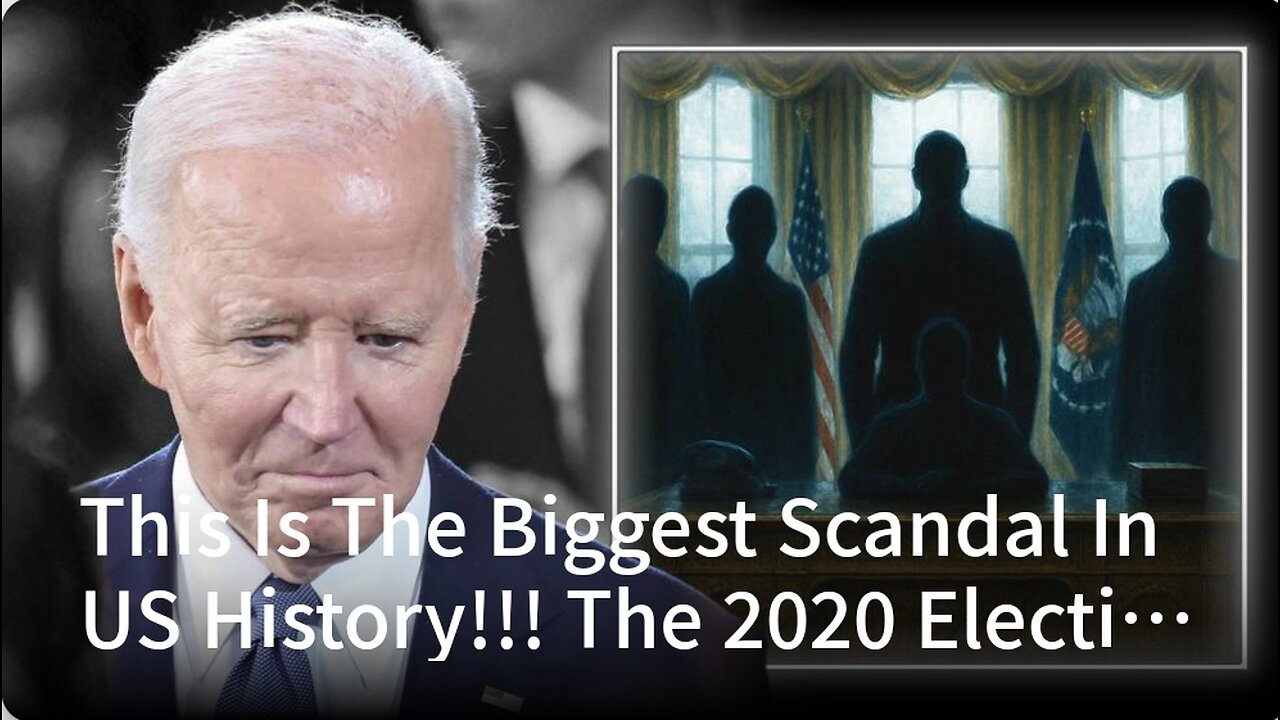 This Is The Biggest Scandal In US History!!! The 2020 Election Was Stolen, Joe Biden Was Never The President, And Now- Right On Time- Sleepy Joe Has Aggressive Cancer