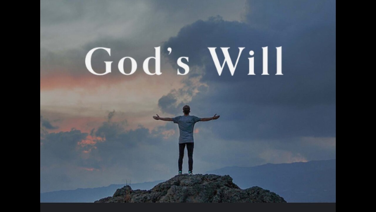 What is the will of God