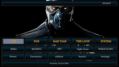 How to install Finish Him Kodi Sports Build
